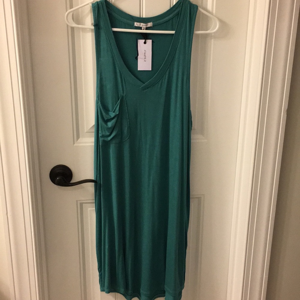 Z Supply Teal Dress